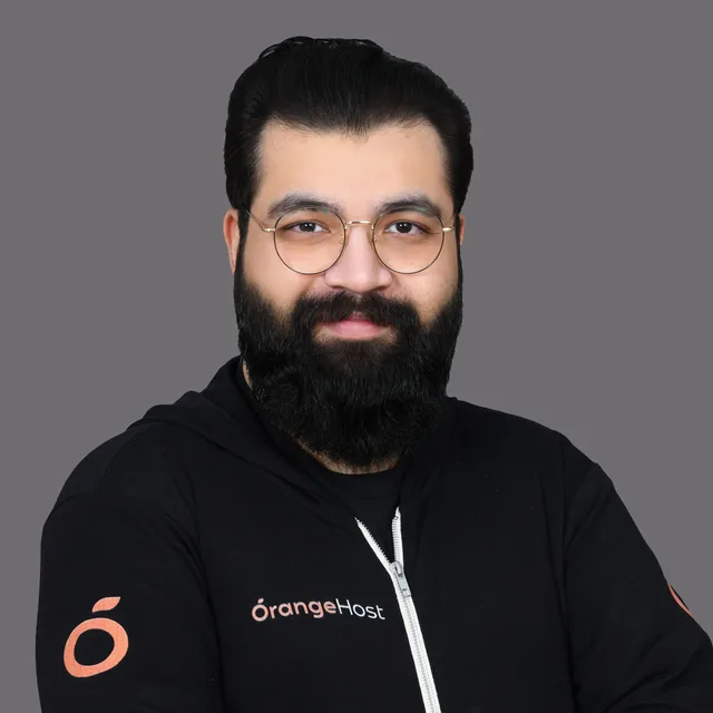 OrangeHost CEO Haider Ali Khan